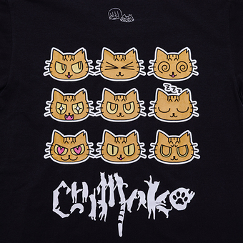 Tシャツ『猫巫女』